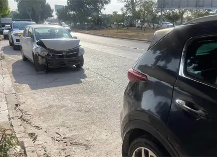 Se registran dos choques en SNM; sólo daños materiales Se registran dos choques en SNM; sólo daños materiales