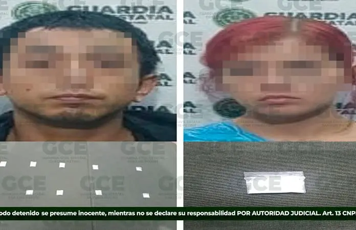 Cae pareja de asaltantes de tiendas OXXO