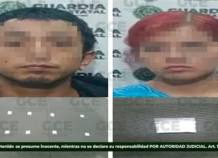 Cae pareja de asaltantes de tiendas OXXO