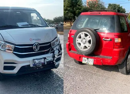 Choques en SNM dejan sólo daños materiales