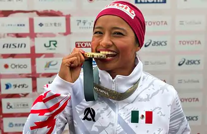 Lourdes Ponce logra la dorada en maratón