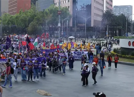 Marcha del 25N deja más de 60 millones en pérdidas