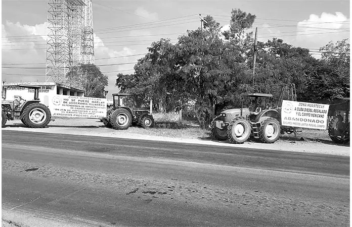 Protesta campesina sigue en Ébano