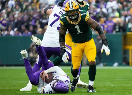 Quarterback de los Vikings de Minnesota en duda por protocolo de conmoción