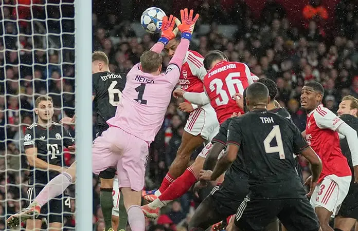 Arsenal golea a Bayern Múnich