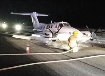 Aterrizaje de emergencia paraliza operaciones en aeropuerto de SLP