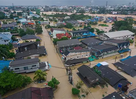 Desastre en Asia por fuertes lluvias