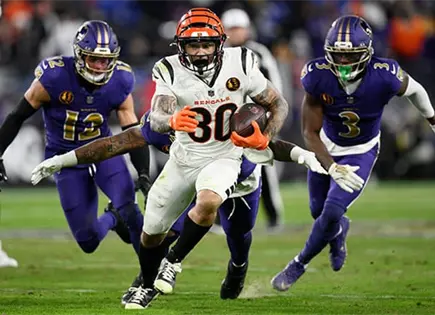 Bengals le amargan la noche a Ravens