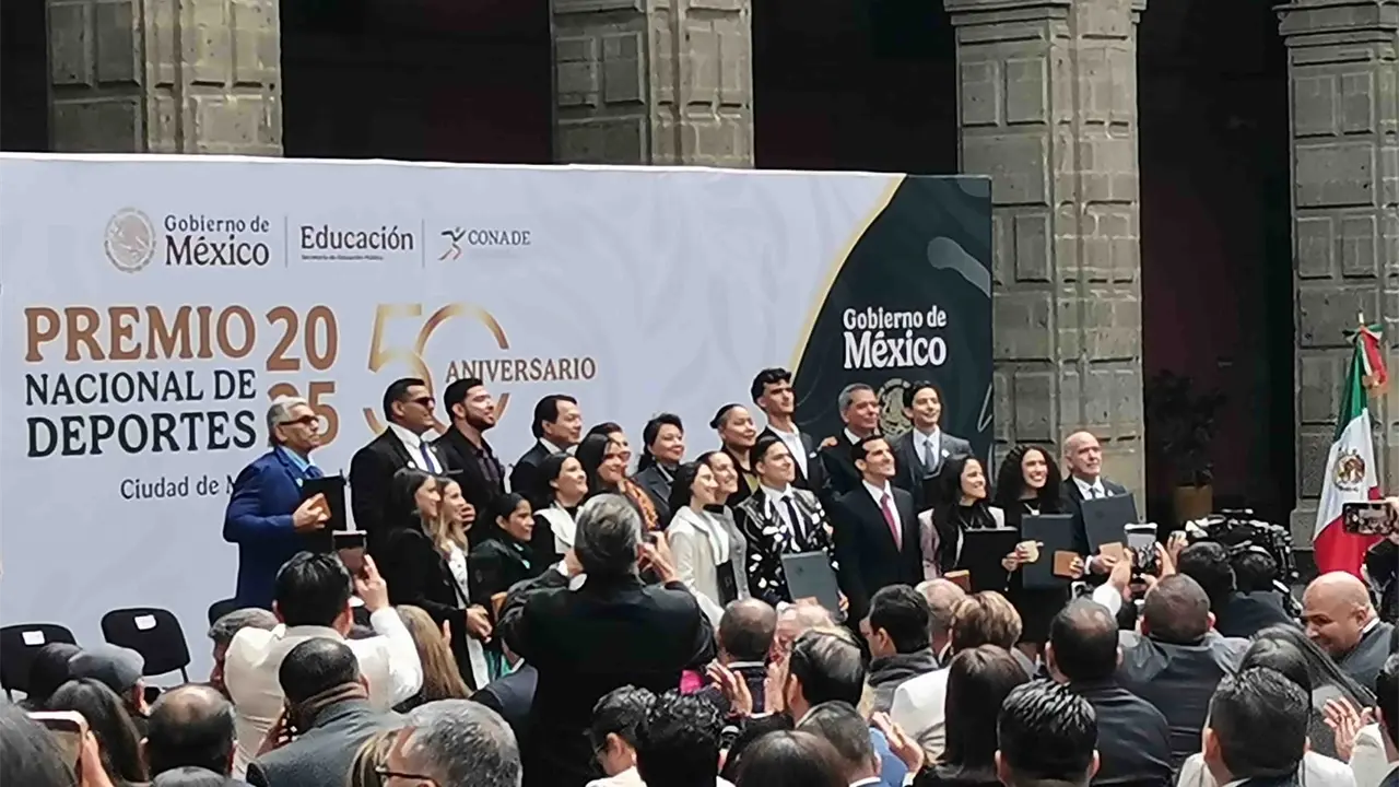 Claudia Sheinbaum entrega el Premio Nacional del Deporte 2025