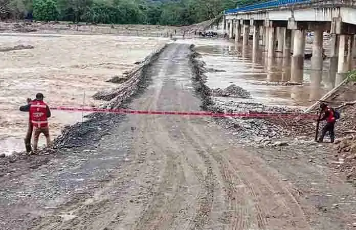 Hidalgo registra daños por lluvia