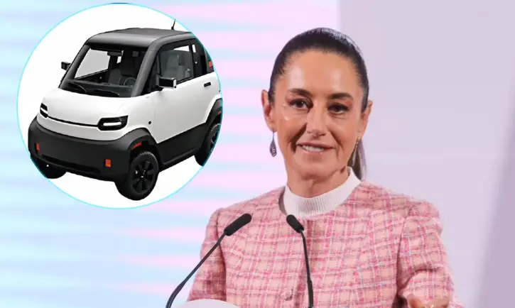 Olinia: el auto eléctrico mexicano que Sheinbaum presentará en el Mundial 2026
