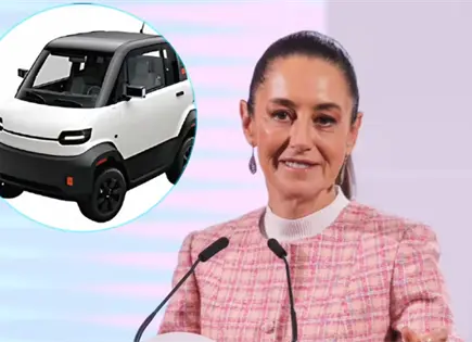 Olinia: el auto eléctrico mexicano que Sheinbaum presentará en el Mundial 2026
