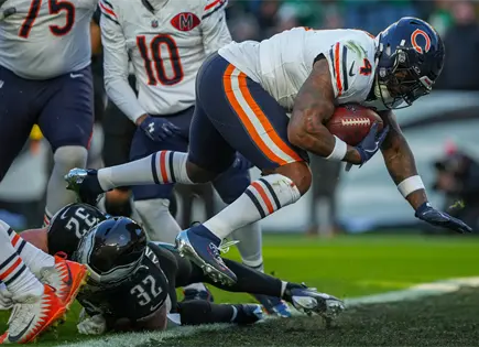 Bears Chicago derrota a Eagles Filadelfia en la NFL