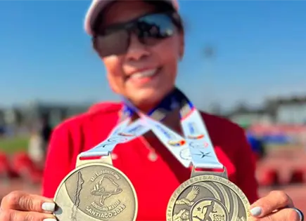 Otra dorada para María del Rosario Otra dorada para María del Rosario
