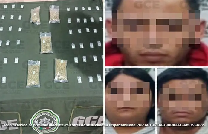 Caen supuestos narcomenudistas