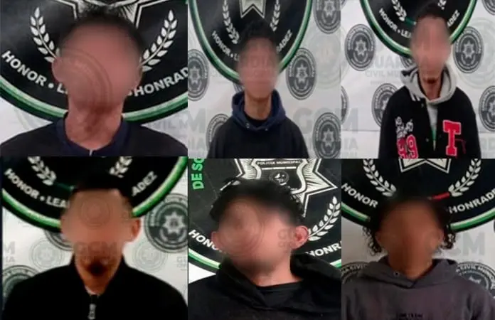 Detienen a ocho con drogas