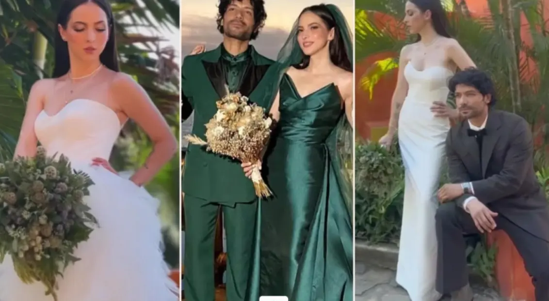 Emotiva boda de Paty Cantú y Christian Vázquez en Puerto Vallarta