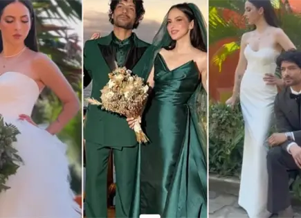 Emotiva boda de Paty Cantú y Christian Vázquez en Puerto Vallarta