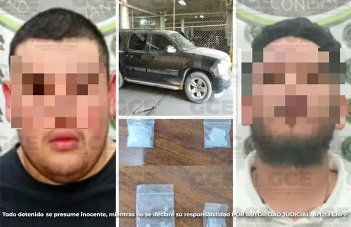 Atrapan a dos maleantes por un posible secuestro