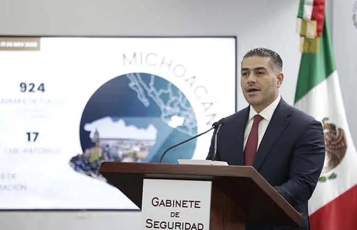 Harfuch presenta avance en seguridad