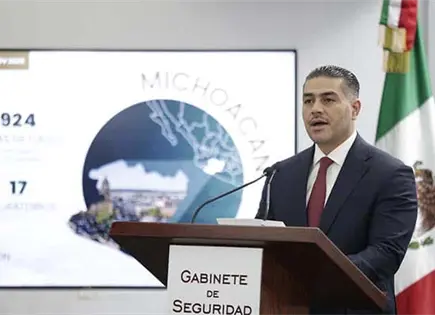 Harfuch presenta avance en seguridad