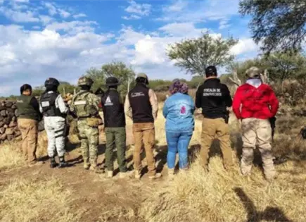 Madres Buscadoras de Zacatecas encuentran osamentas en dos municipios