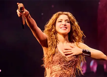 Shakira triunfa en Paraguay