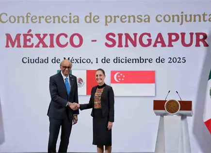 Sheinbaum destaca fortalecimiento de la relación bilateral con Singapur Sheinbaum destaca fortalecimiento de la relación bilateral con Singapur