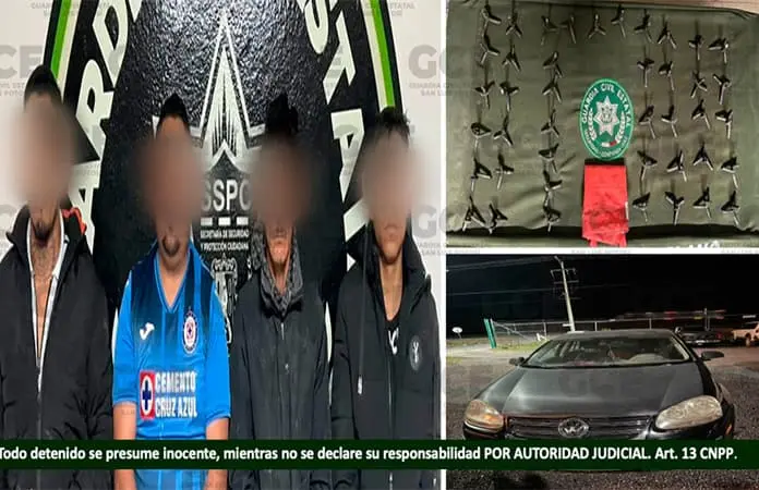 Atrapan a célula de “halcones” en Matehuala