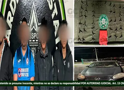 Atrapan a célula de “halcones” en Matehuala