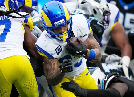 Los Rams de Los Ángeles caen ante los Panthers en un partido sorprendente