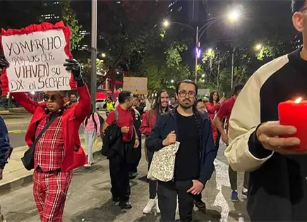 Marchan en jornada contra VIH-SIDA