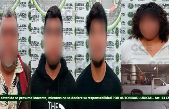 Detienen a banda de ladrones en la Satélite