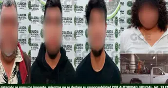 Detienen a banda de ladrones en la Satélite