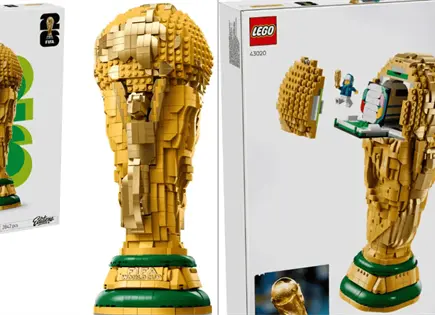 FIFA y LEGO lanzan réplica del trofeo de la Copa del Mundo 2026 FIFA y LEGO lanzan réplica del trofeo de la Copa del Mundo 2026