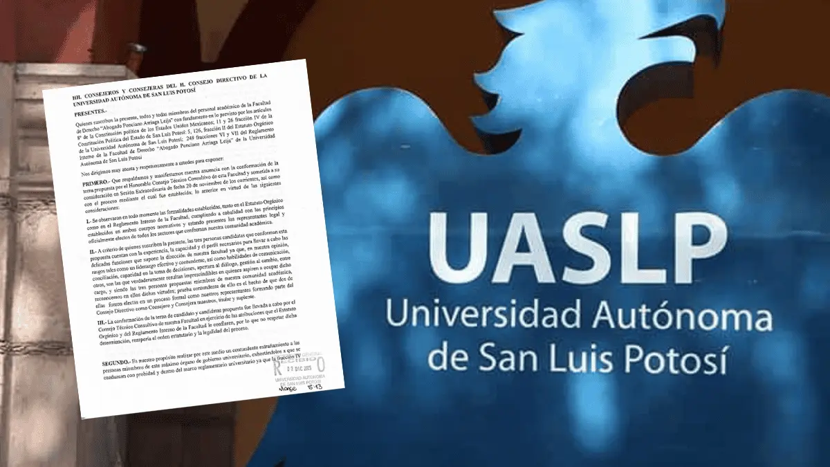 Maestros defienden terna original en Derecho