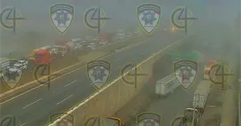 Neblina complica la circulación al norte y oriente de la capital