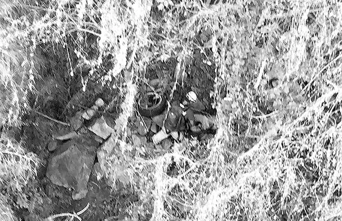 Arrojan cuerpos en barranca de Puebla