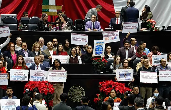 Aprueban en San Lázaro la Ley General de Aguas