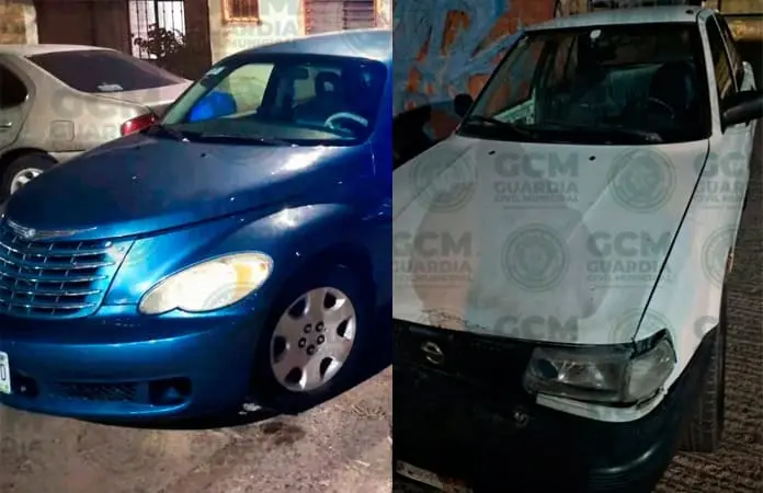 En Soledad localizan 2 vehículos robados