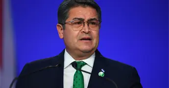 Juan Orlando Hernández agradece a Trump por indulto