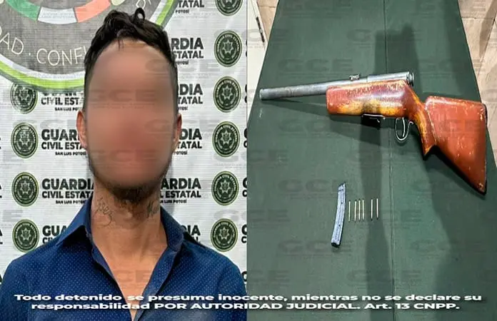 Por agredir a a policías individuo es detenido