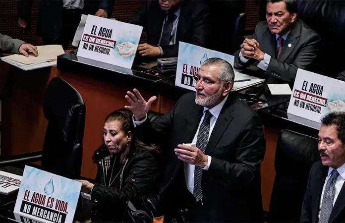 Senado rechaza moción del PAN sobre Ley de Aguas