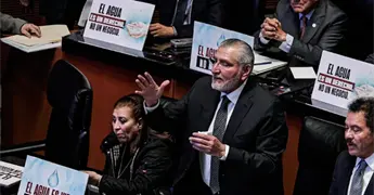 Senado recibe minuta de Ley General de Aguas