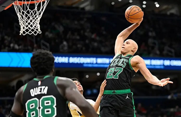 Celtics dan a Wizards su peor derrota