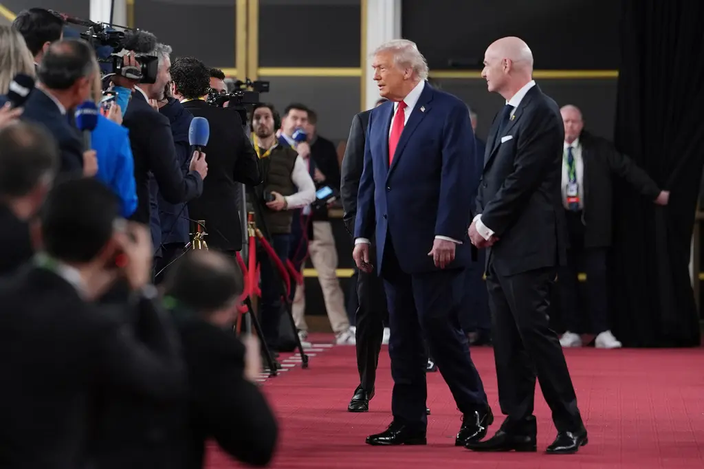 Donald Trump premiado con el nuevo premio de la paz de la FIFA en la Copa Mundial 2026