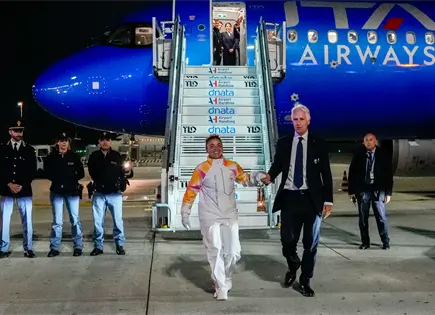 Emotiva Ceremonia en Roma para la Llama Olímpica Milán-Cortina