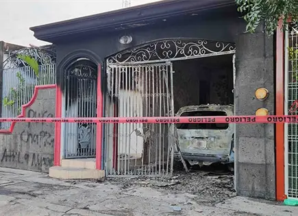 En Culiacán, incendian y disparan a varios inmuebles