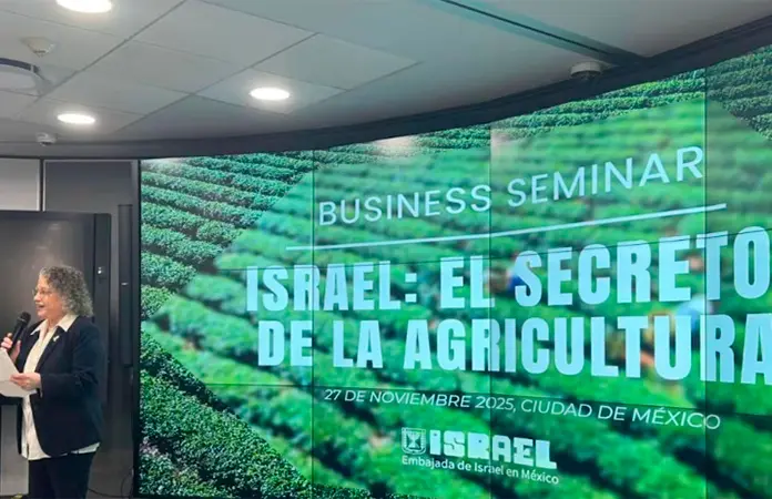 Israel presenta soluciones hídricas para campesinos mexicanos