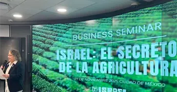 Israel presenta soluciones hídricas para campesinos mexicanos